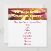 Amis de la famille se rassemblent ! Invitations Da (Dos)