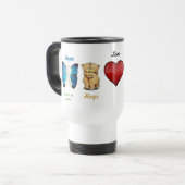 Amis de tasse de Laura et naturellement de voyage (Devant gauche)