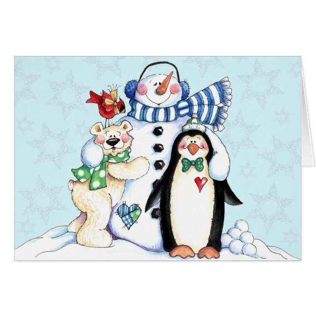 Amis d'hiver (Devant horizontal)