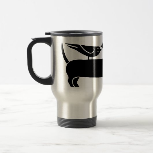 Amis en plumes Voyage Mug (Gauche)