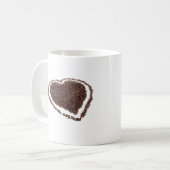 Amis et café en céramique Mug (Devant gauche)