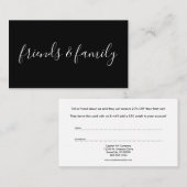 amis et programme de référence de famille (Devant / Derrière)