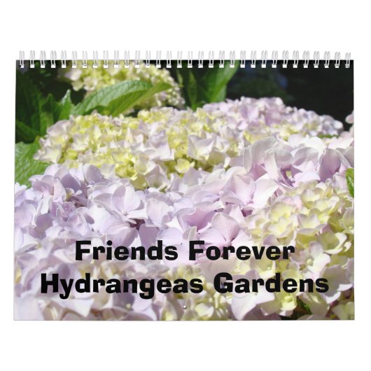 Amis Forever Hydrangea Gardens Calendriers (Protection)