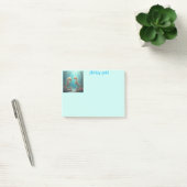Amis hippocampes note post-it personnaliser (Bureau)