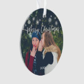 Amis Photo Ornement de Noël (devant)