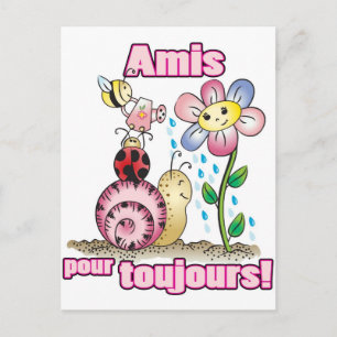 Amis pour toujours briefkaart