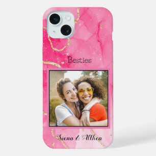 Amis proches rose moderne Personnaliser Photo