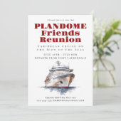 Amis Réunion Croisière Vacances Invitation (Debout devant)