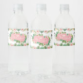 Amis Safari | Baby shower Étiquettes de bouteilles (Bouteilles)