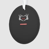 Amis ! Squelette classique Mains Coeur (devant)