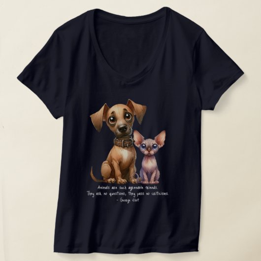 Amis - T-shirt Animaux (Poser)