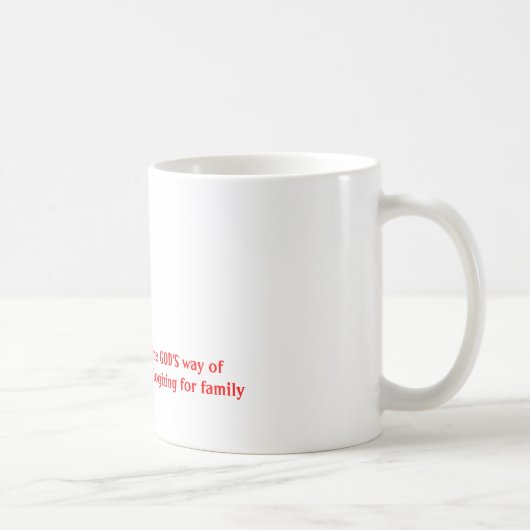 Amis - tasse d'un DIEU (Droite)