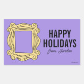 AMIS™ | Trame de trou | Étiquette cadeau de Noël (Devant)