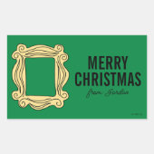 AMIS™ | Trame de trou | Étiquette cadeau de Noël (Devant)