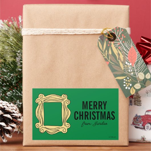 AMIS™ | Trame de trou | Étiquette cadeau de Noël (vacances)