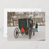 Amish Buggy-Briefkaart Briefkaart (Voorkant / Achterkant)