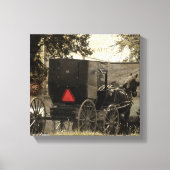 Amish Buggy Canvas Afdruk (Voorkant)
