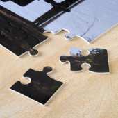 Amish Buggy Day - Silhouette Legpuzzel (Zijkant)