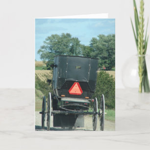 Amish Buggy Kaart