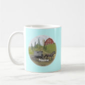 Amish Buggy Mug de visite (Gauche)