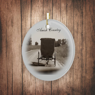 Amish Buggy Ornament
