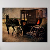 Amish Buggy Poster (Voorkant)