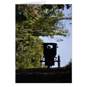 Amish Buggy - Silhouette du jour