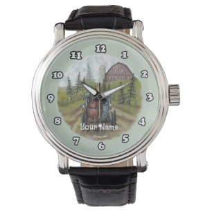 Amish Buggy Town Day horloge
