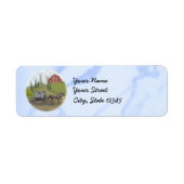 Amish Buggy Visiting labels (Voorkant)