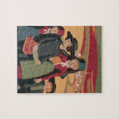 AMISH CHILDREN ART JIGSAW PUZZLE LEGPUZZEL (Horizontaal)