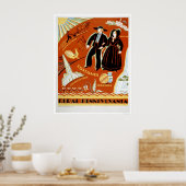 Amish Costume Tradition 1938 WPA Poster (Keuken)