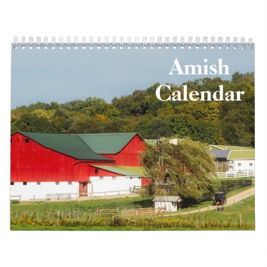 Amish Country 2025 Kalender (Hoes)