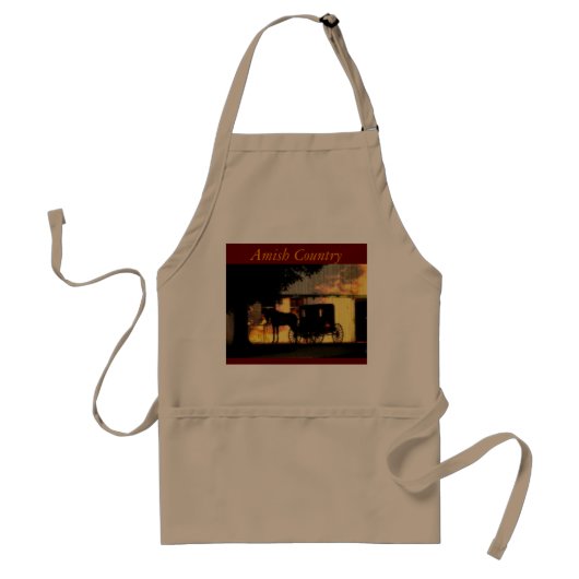 Amish Country Apron Standaard Schort (Voorkant)