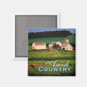 Amish Country (Boerderij) Magnet Magneet (Voorkant / Achterkant)