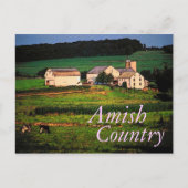 Amish Country Briefkaart (Voorkant)