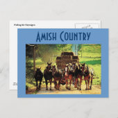 Amish Country Briefkaart - Gepersonaliseerd (Voorkant / Achterkant)
