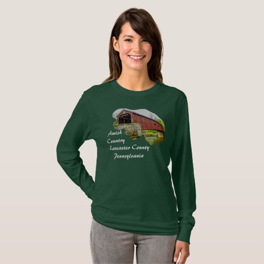 Amish Country - Lancaster Pennsylvania - T-shirt (Devant entier)