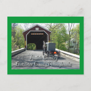 Amish Country _ Postcard Briefkaart