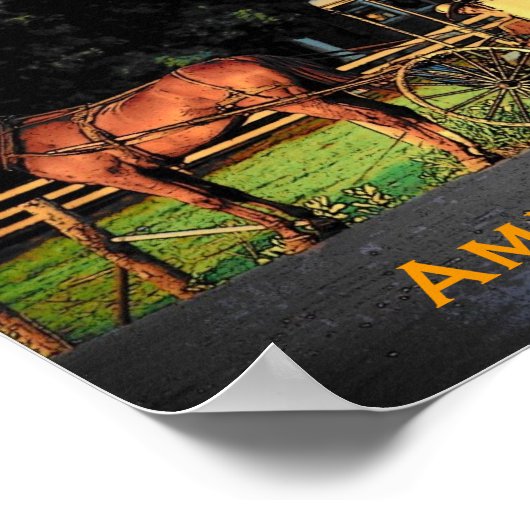 Amish Country Poster (Hoek)