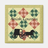 Amish Country Refkoelkast Magnet Magneet (Voorkant)