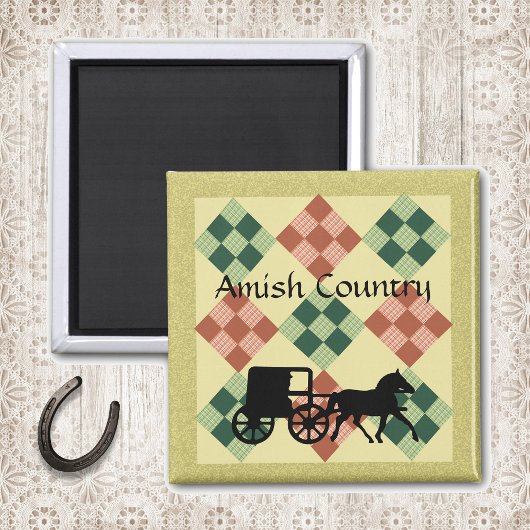 Amish Country Réfrigérateur Magnet