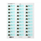 Amish Covered Bridge Etiket (Full Sheet)