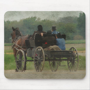 Amish Family Ouing Muismat