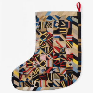 Amish gestoorde quilt grote kerstsok