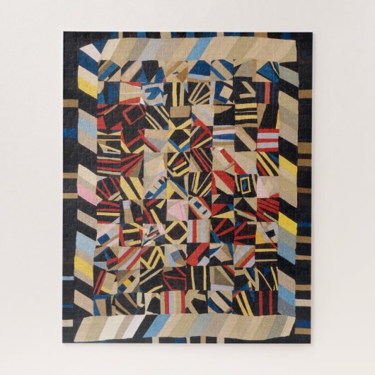 Amish gestoorde quilt legpuzzel (Verticaal)