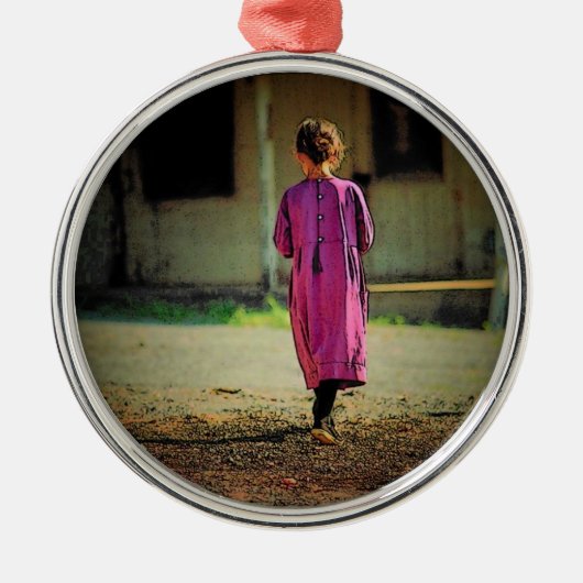 Amish Girl Ornament (Voorkant)