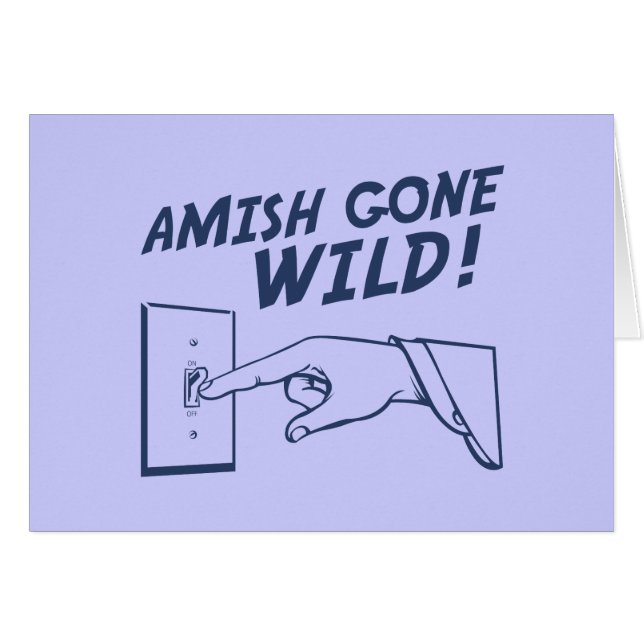 Amish Gone Wild. (Voorkant Horizontaal)