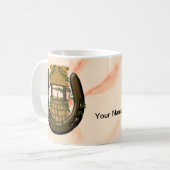 Amish Hoefijzer wenst goede mok (Voorkant links)