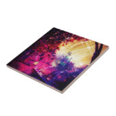 Amish Horse and Buggy, Space Edit Tegeltje (Zijkant)