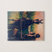 Amish Horse Team Legpuzzel (Horizontaal)